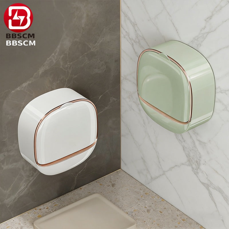 🛁 Jabonera de Pared Premium con Tapa
